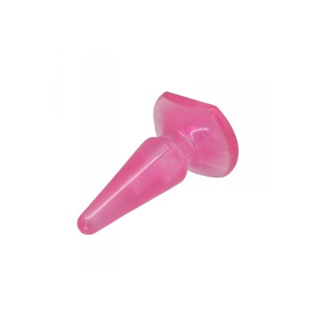 Korek analny Jelly Probe Plug 10,2 cm (4 cale) różowy - 4