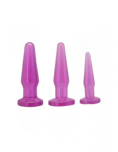 Zestaw korków analnych Tpe Anal Plug 3 Sizes/ Set - Korki analne pozostałe - 1