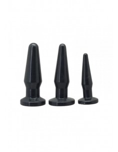 Zestaw korków analnych Tpe Anal Plug 3 Sizes/ Set - Korki analne pozostałe - 1