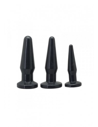 Zestaw korków analnych Tpe Anal Plug 3 Sizes/ Set - Korki analne pozostałe - 1