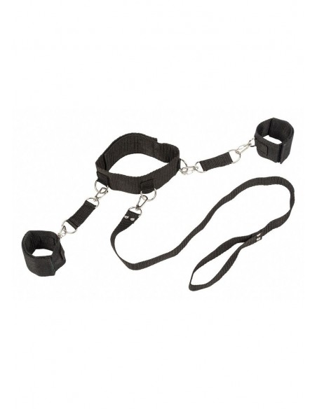 Uprząż BDSM Bondage Collection Collar And Wristbands One Size - Uprzęże BDSM - 2