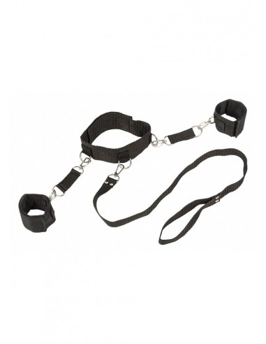 Uprząż BDSM Bondage Collection Collar And Wristbands Plus Size - Uprzęże BDSM - 2