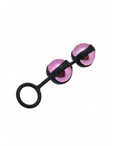 Kulki Gejszy Duo Pleasure Balls. Weighted Steel Balls Inside - Kulki Gejszy Podwójne i Pojedyncze - 2