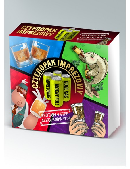 4-pak Imprezowy - Gry imprezowe, alkoholowe - 1