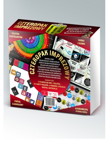 4-pak Imprezowy - Gry imprezowe, alkoholowe - 2