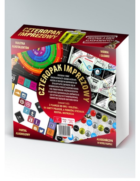 4-pak Imprezowy - Gry imprezowe, alkoholowe - 2