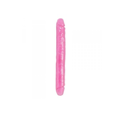 Podwójne Dildo Solid Double Dong Premium TPE 33 cm (4 cm średnicy) - 1