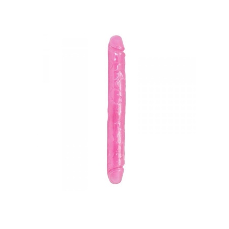 Podwójne Dildo Solid Double Dong Premium TPE 33 cm (4 cm średnicy) - 1