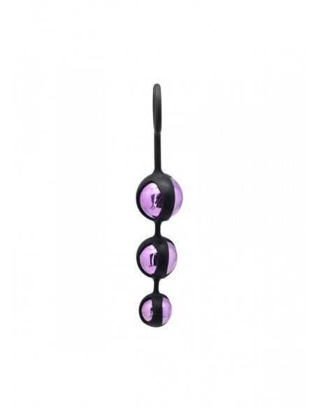 Kulki Gejszy Triple Pleasure Balls Weighted Steel Balls Inside - Kulki Gejszy Podwójne i Pojedyncze - 3