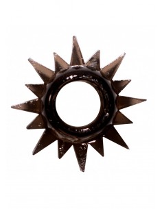 Pierścień na Penisa Cockring Rings Cristal Black - Pierścienie erekcyjne niewibrujące - 1