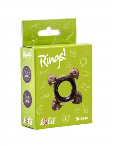 Pierścień na Penisa Cockring - Pierścienie erekcyjne niewibrujące - 2