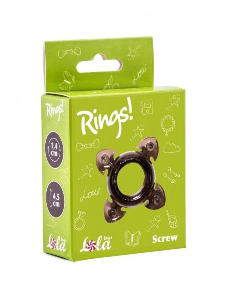 Pierścień na Penisa Cockring - Pierścienie erekcyjne niewibrujące - 2