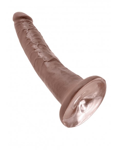 Dildo Cock 7 Inch Brown - Dilda realistyczne - 5