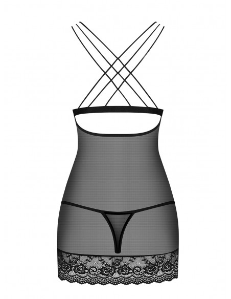 Bielizna Nocna 854-Che-1 Koszulka I Stringi L/Xl - Koszule nocne - 6