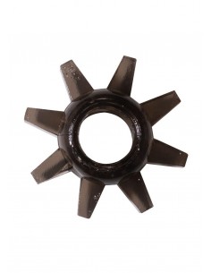 Pierścień na Penisa Cockring Rings Cogweel Black - Pierścienie erekcyjne niewibrujące - 1