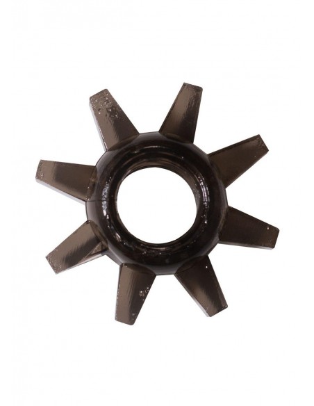 Pierścień na Penisa Cockring Rings Cogweel Black - Pierścienie erekcyjne niewibrujące - 1