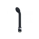 Wibrator punktu G Exquisite Slim Vibe z dużym diamentem 21,9 cm czarny - 1