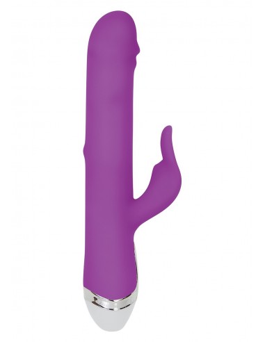 Wibrator Króliczek Dancing Pearl Rabbit Purple - Wibratory Króliczki - 3