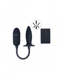 Korek analny wibrujący On/Off Remote Control Bendable Vibe - Kulki i korki analne wibrujące - 1