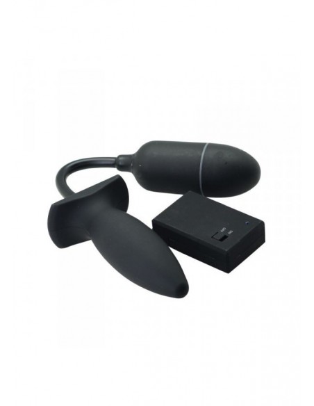 Korek analny wibrujący On/Off Remote Control Bendable Vibe - Kulki i korki analne wibrujące - 3