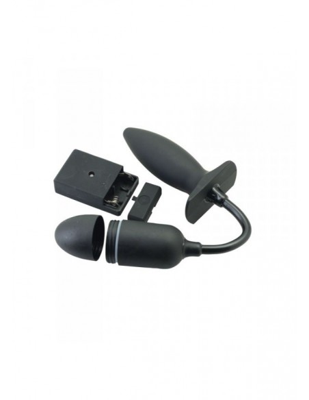 Korek analny wibrujący On/Off Remote Control Bendable Vibe - Kulki i korki analne wibrujące - 4