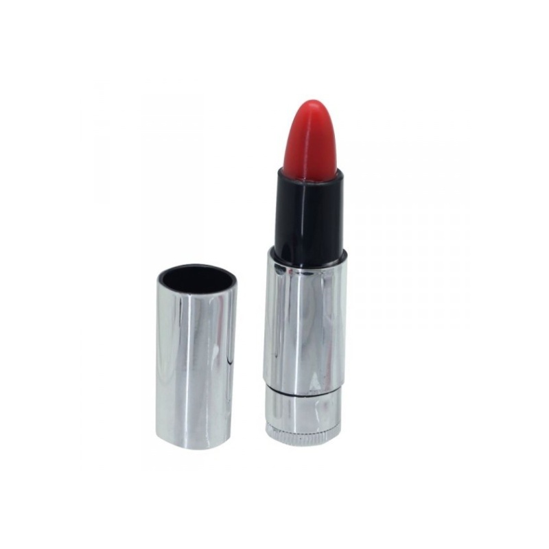 Wibrator Mini Multi-Speed Lipstick 9 cm Srebrny - 1