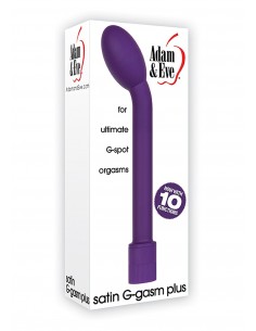 Stymulator punktu G A/E SATIN G GASM PLUS PURPLE - Wibratory Punktu G - 1 2