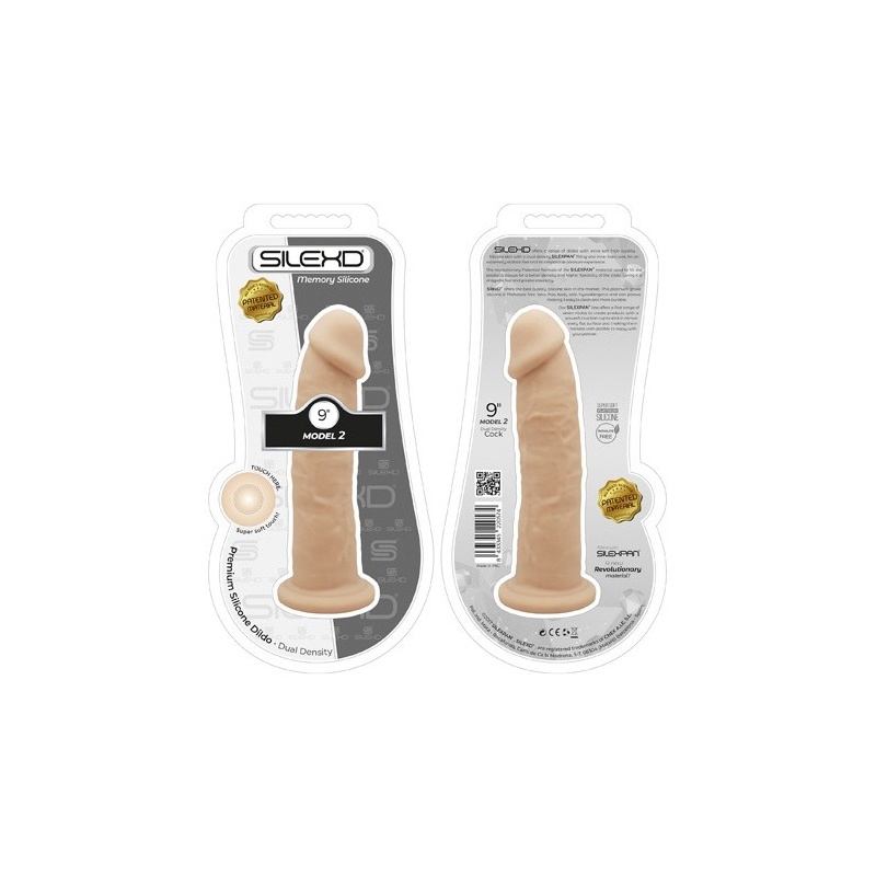 Silikonowe Dildo S.D Model 2 ( 9") - 2