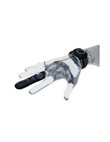 Nakładka wibracyjna na palec Touché L Grey-Black - Nakładki na palce - 1