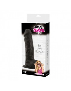 Dildo Fallo Realistico Real Safe Big Arm Black - Dilda realistyczne - 1 2