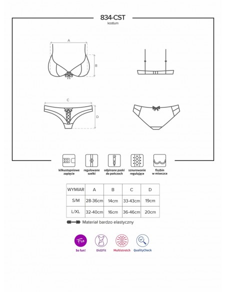 Strój Pielęgniarki 834-Cst-6 Pielęgniarka Kostium - Kostiumy i przebrania erotyczne - 8