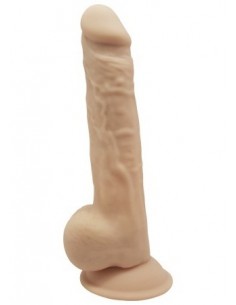 Dildo S.D Model 3 ( 9.5" ) Cieliste - Dilda realistyczne - 1