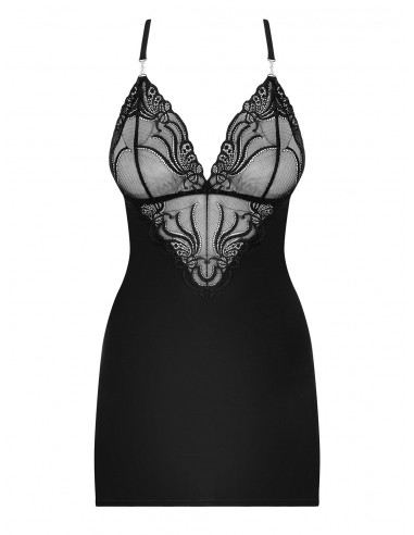 Bielizna Nocna 828-Che-1 Koszulka I Stringi  S/M - Koszule nocne - 5