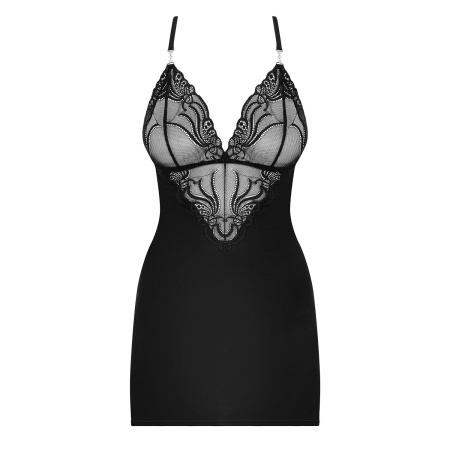 Bielizna Nocna 828-Che-1 Koszulka I Stringi - 5