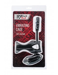 Pierścień na Penisa Wibrujący Czarny Sleeve With Bullet - Pierścienie erekcyjne wibrujące - 1 2