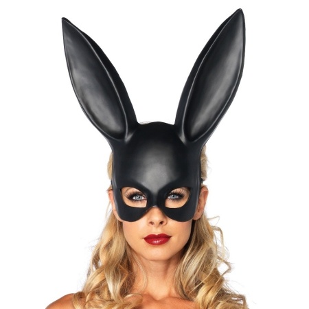 Maska - Opaska Na Oczy Masquerade Rabbit Black - 1