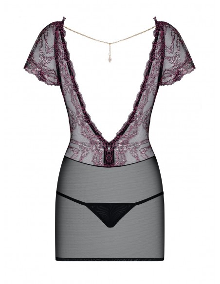 Bielizna Nocna Sedusia Koszulka I Stringi  S/M - Koszule nocne - 5