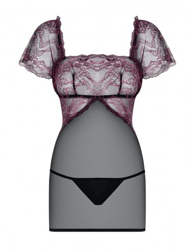 Bielizna Nocna Sedusia Koszulka I Stringi  S/M - Koszule nocne - 6