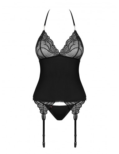 Zestaw 828-Cor-1 Gorset I Stringi - Komplety bielizny erotycznej - 5