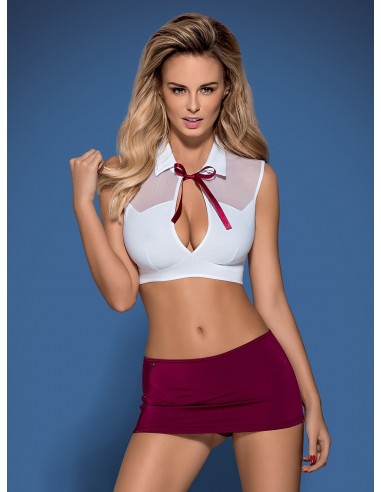 Strój Uczennicy Student Kostium 4-Częściowy - Kostiumy i przebrania erotyczne - 5