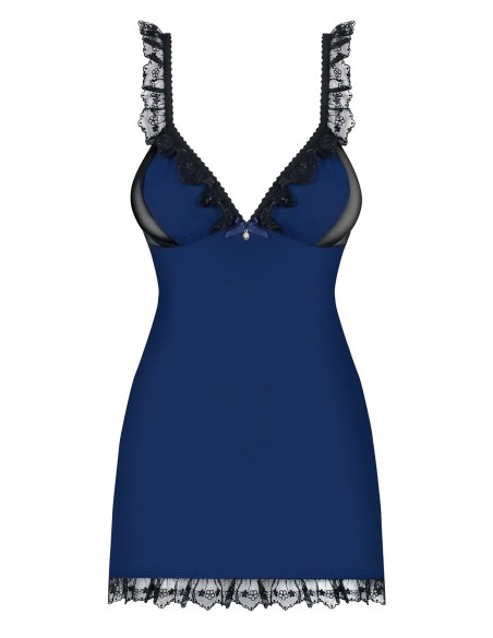 Bielizna Nocna 825-Che-6 Koszulka I Stringi L/Xl - Koszule nocne - 5