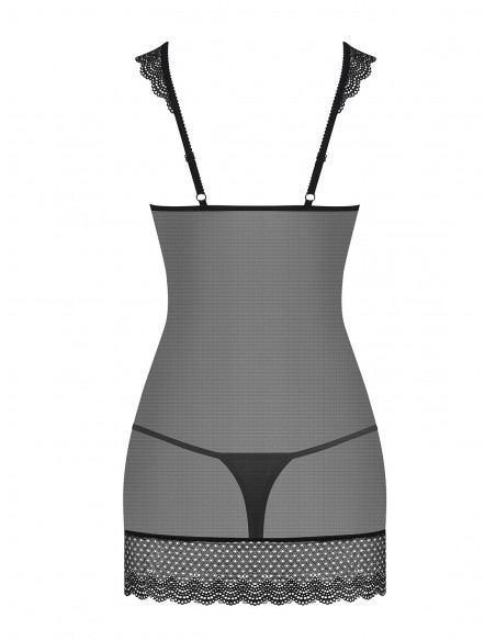 Bielizna Nocna 857-Che-1 Koszulka I Stringi  S/M - Koszule nocne - 6