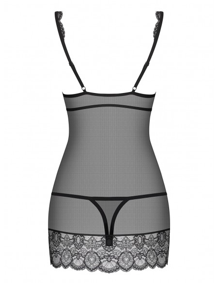 Bielizna Nocna 853-Che-1 Koszulka I Stringi  S/M - Koszule nocne - 6