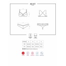Komplet 2-Częściowy Bielizny Erotycznej 860-Set-1 - 7