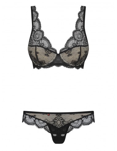 Komplet 2-Częściowy Bielizny Erotycznej 853-Set-1 S/M - Komplety bielizny erotycznej - 5