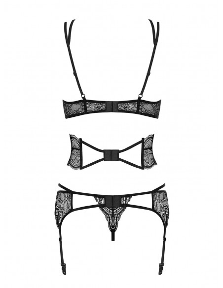 Komplet Bielizny Frivolla 4-Częściowy  S/M - Komplety bielizny erotycznej - 6