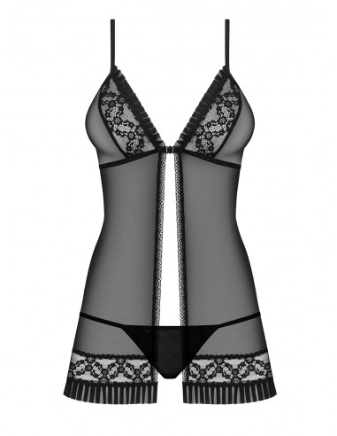 Bielizna nocna 837-Bab-1 Babydoll I Stringi L/Xl - Babydoll - 4