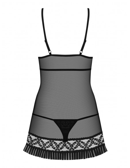 Bielizna nocna 837-Bab-1 Babydoll I Stringi L/Xl - Babydoll - 5