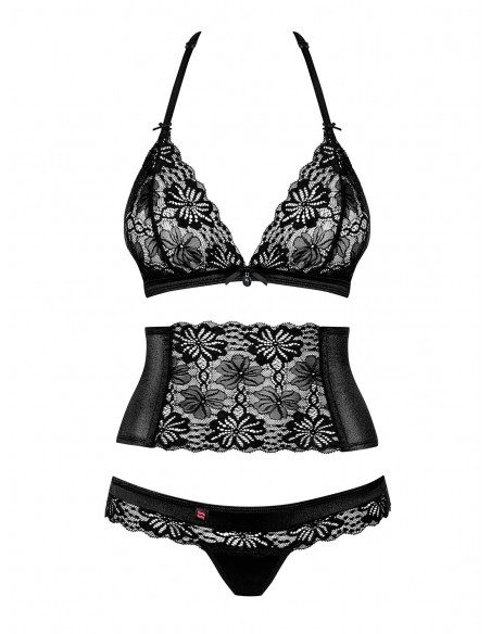 Komplet 3-Częściowy Bielizny Erotycznej 846-Seg-1 S/M - Komplety bielizny erotycznej - 5