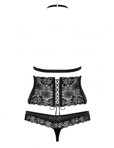 Komplet 3-Częściowy Bielizny Erotycznej 846-Seg-1 S/M - Komplety bielizny erotycznej - 6